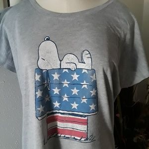 4th of July Snoopy T-Shirt